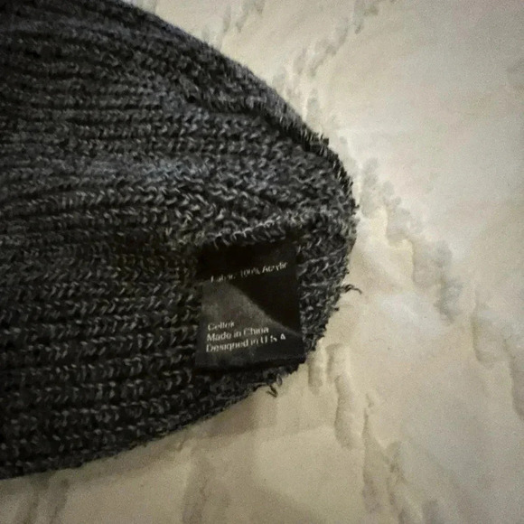 Celtek gray beanie men one size fits most - Picture 3 of 3